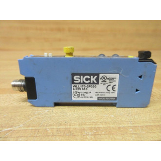 Sick WLL170-2P330 Photoelectric Sensor WLL1702P330 Missing Cover - Used