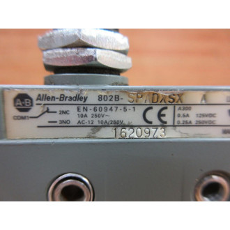 Allen Bradley 802B-SPADXSX Limit Switch 802BSPADXSX - Used