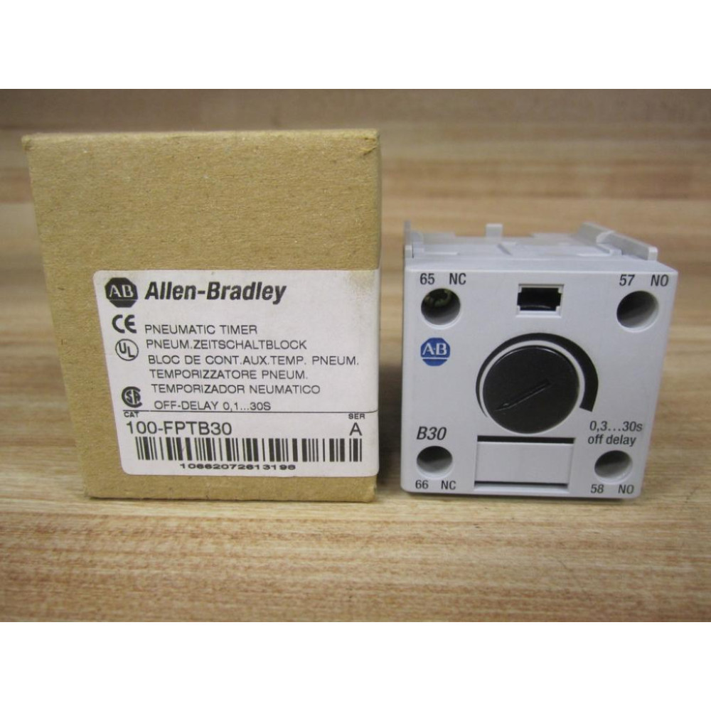 Allen Bradley 100-FPTB30 Pneumatic Timing Module