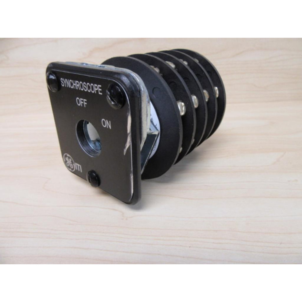 Instrument Transformers, 9524204E Rotary Selector Switch Minor Scuffing Legend Plate - New No Box