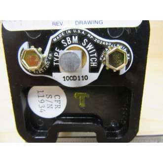 General Electric 10CD110 Rotary Selector Switch - New No Box