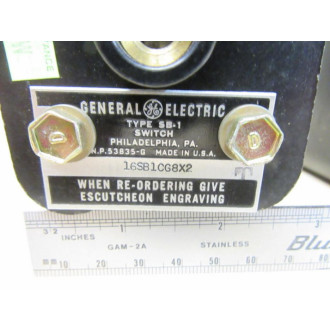 General Electric 16SB1CG8X2 Rotary Selector Switch - New No Box