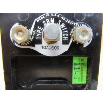 General Electric 10AJ600 Rotary Selector Switch - New No Box