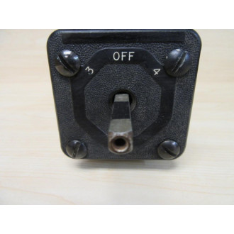 General Electric 10BY557 Rotary Selector Switch Some Shelf Wear - New No Box
