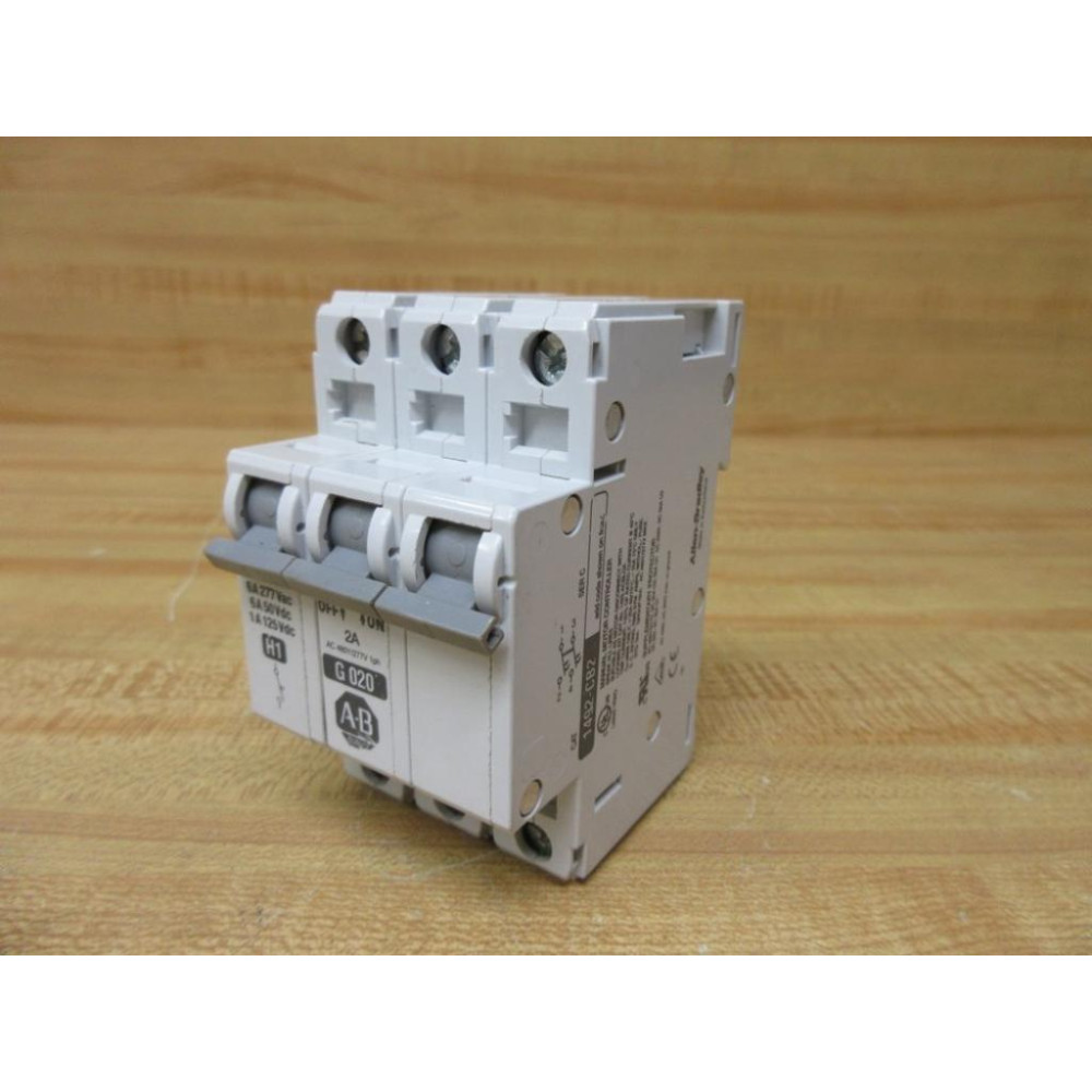 Allen Bradley 1492-CB2G020 Circuit Breaker  1492-ACBH1 - Used