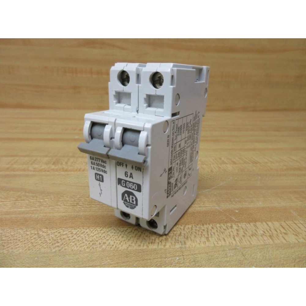 Allen Bradley 1492-CB1G060 Circuit Breaker 1492-ACBH1 - Used