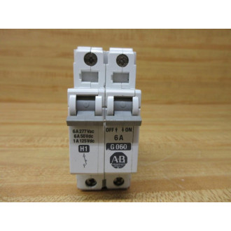 Allen Bradley 1492-CB1G060 Circuit Breaker 1492-ACBH1 - Used