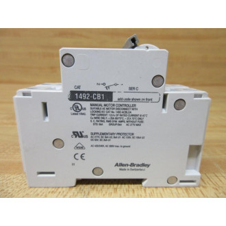Allen Bradley 1492-CB1F010 Circuit Breaker 1492-ACBH1 - Used