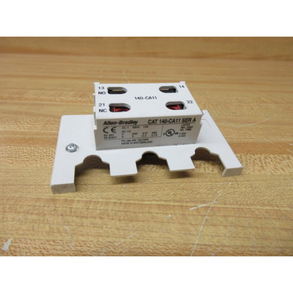Allen Bradley 140-CA11 Auxiliary Contact 140CA11 - New No Box