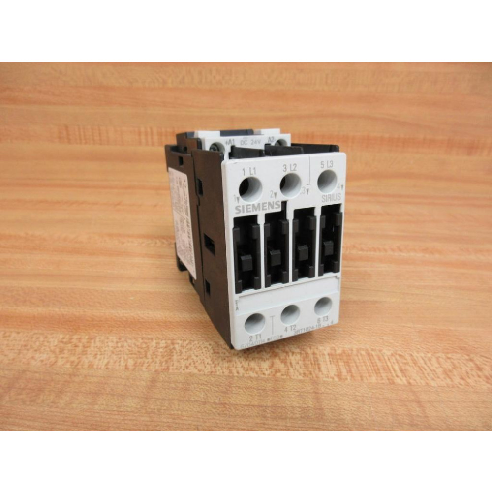 Siemens 3ZX1012-0RT02-1AA1 Contactor 3ZX10120RT021AA1 24VDC Coil - New No Box