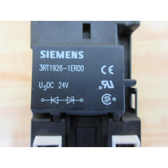 Siemens 3ZX1012-0RT02-1AA1 Contactor 3ZX10120RT021AA1 24VDC Coil - New No Box