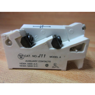 Cutler Hammer Westinghouse 9084A17G01 Contact Type J11 Model A