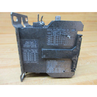 Cutler-Hammer C25DND225C Eaton Contactor Coil: 9-3185-1, 110-120 V, 5060 Hz - Used