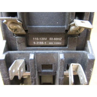 Cutler-Hammer C25DND225C Eaton Contactor Coil: 9-3185-1, 110-120 V, 5060 Hz - Used