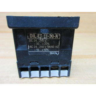 Eaton Moeller DILET11-30-A Electronic Timer Module DILET1130A - Used