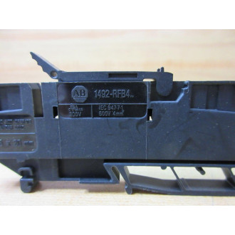 Allen Bradley 1492-RFB4 Terminal Block 1492RFB4 (Pack of 3) - New No Box