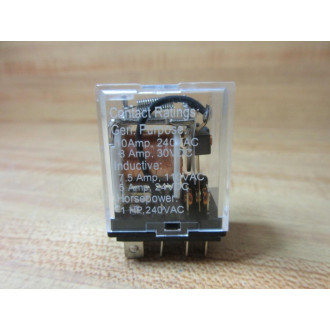 BAMI RD2CB-120V AC Relay RD2CB - New No Box