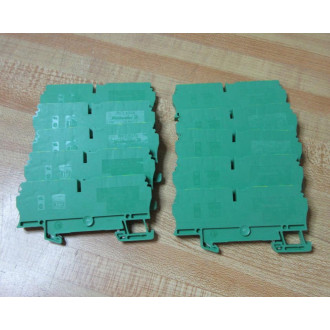 Weidmuller ZPE2.54AN Terminal Block ZPE254AN (Pack of 10) - New No Box
