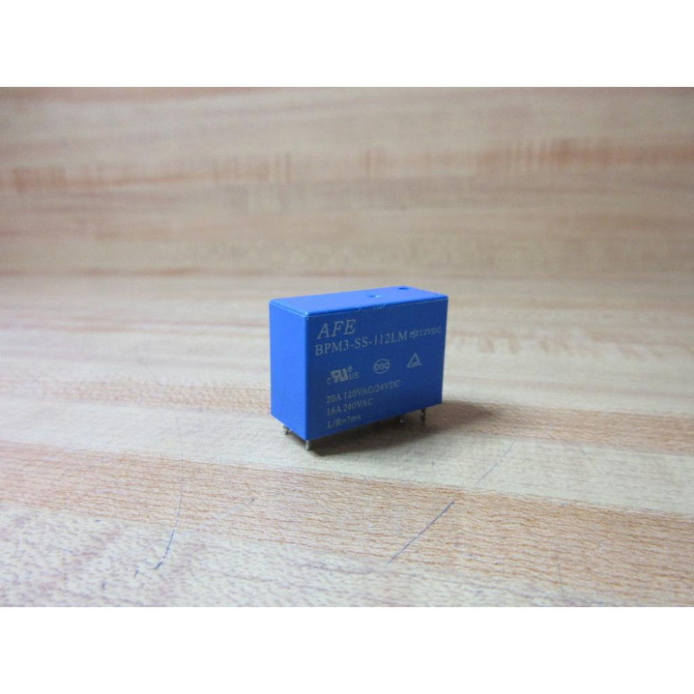 AFE BPM3-SS-112LM-12V DC Relay BPM3-SS-112LM - New No Box