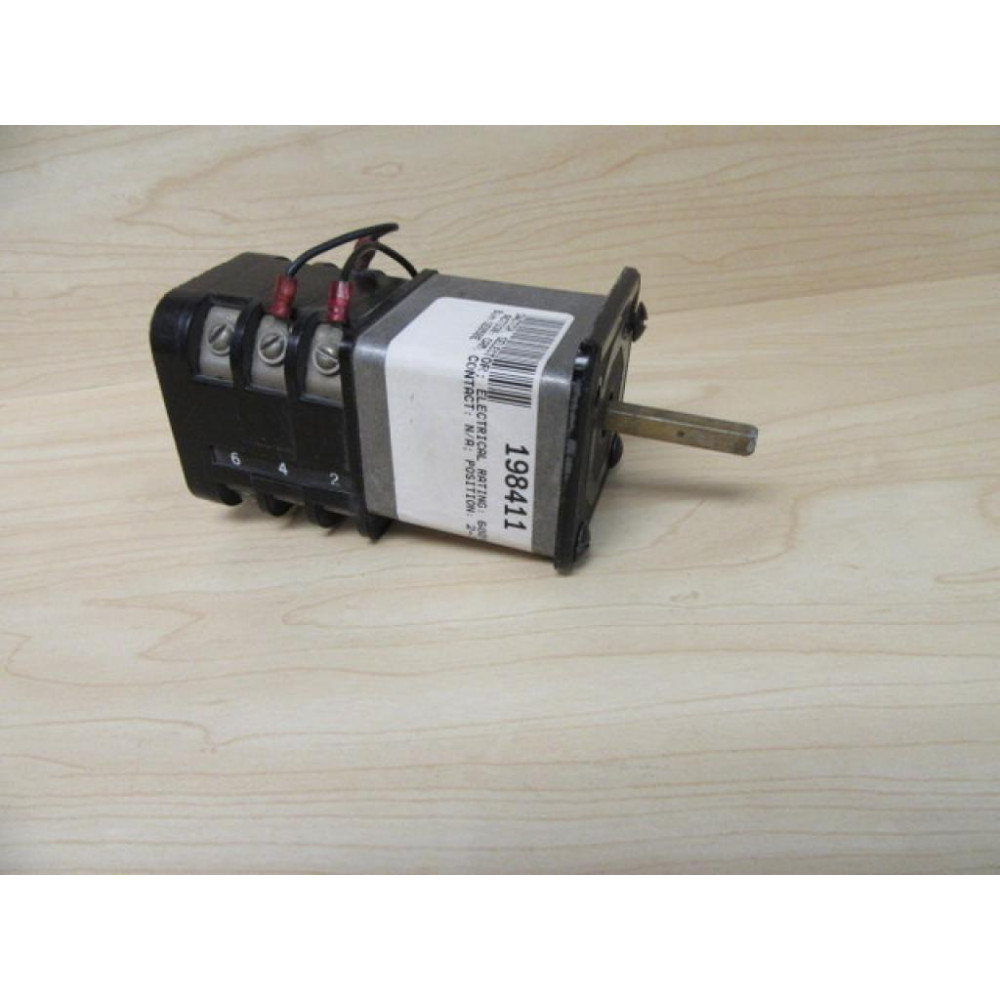 General Electric 10BL458 Rotary Selector Switch - Used