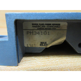 Wabco PM34101 Subplate - New No Box