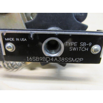 General Electric 16SB9BD4A38SSM2P Rotary Selector Switch - Used