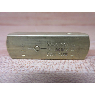Parker C200B Check Valve - New No Box