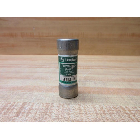Littelfuse JTD-2 Fuse Cross Ref 486J63, JTD002 (Pack of 2) - New No Box