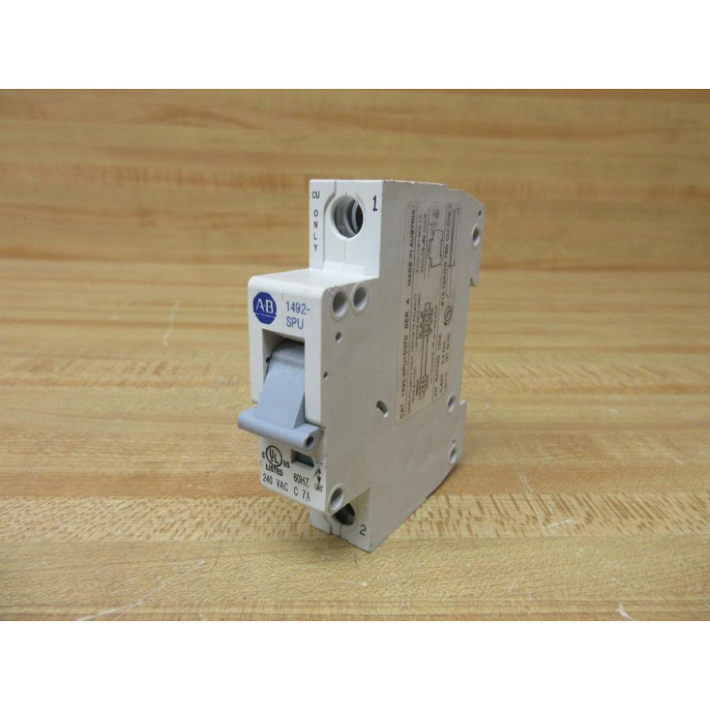 Allen Bradley 1492-SPU1C070 Circuit Breaker 1492SPU1C070 - Used