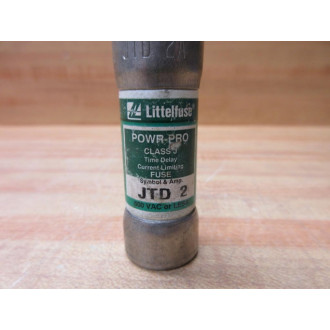 Littelfuse JTD-2 Fuse Cross Ref 486J63, JTD002 (Pack of 2) - New No Box