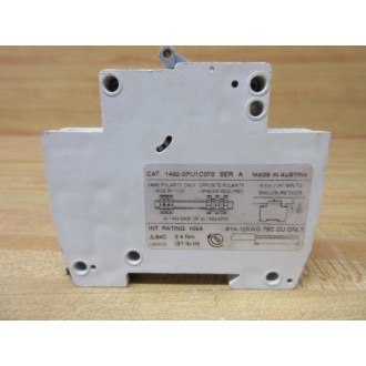 Allen Bradley 1492-SPU1C070 Circuit Breaker 1492SPU1C070 - Used