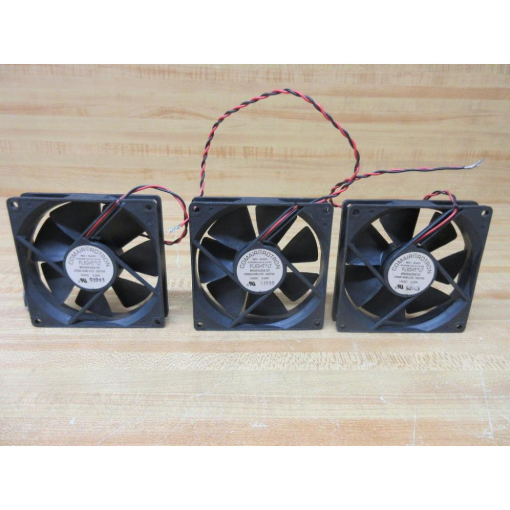 Comair Rotron CR0912HB-C70 Flight LT Axial Fan 032750 (Pack of 3) - Used