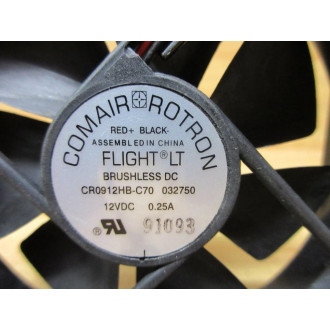 Comair Rotron CR0912HB-C70 Flight LT Axial Fan 032750 (Pack of 3) - Used