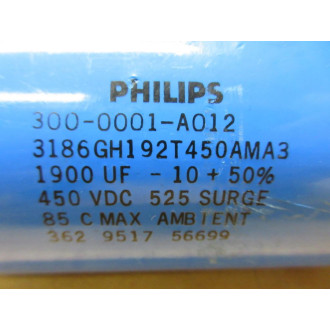 Philips 3186GH192T450AMA3 Capacitor - Used
