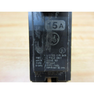 General Electric 15A 120240 Circuit Breaker 15A120240 - Used