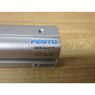 Festo KADVB-16-25-P-A Compact Pneumatic Cylinder KADVB1625PA - Used
