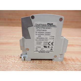 Fuji Electric CP31FM30W1 Circuit Breaker - Used