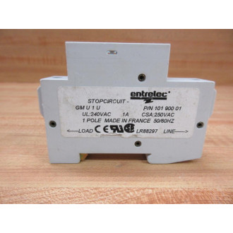 Entrelec GM U1U Circuit Breaker GMU1U - Used