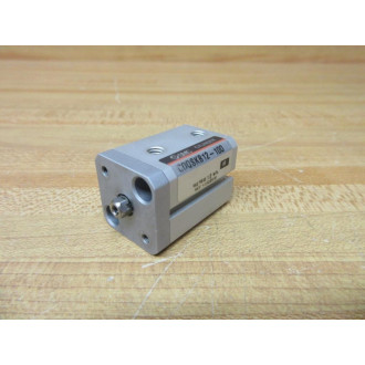 SMC CDQSKB12-10D Compact Pneumatic Cylinder CDQSKB1210D - Used