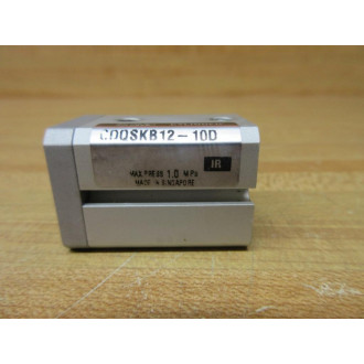SMC CDQSKB12-10D Compact Pneumatic Cylinder CDQSKB1210D - Used