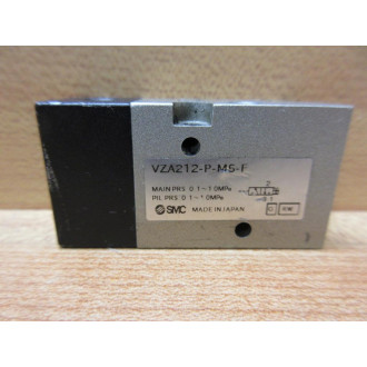 SMC VZA212-P-M5-F Solenoid Valve VZA212PM5F - Used