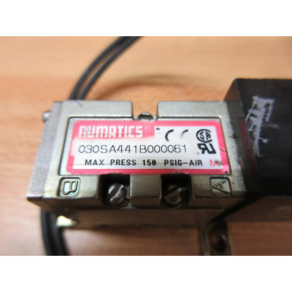 Numatics 030SA441B000061 Valve - Used