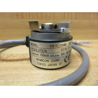 Nemicon HES-2048-2MD Rotary Encoder HES20482MD - Used