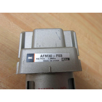 SMC AFM30-F03 Pneumatic Filter AFM30F03 - Used
