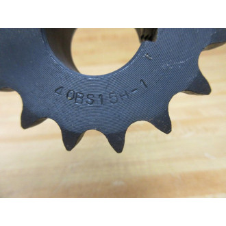 Amec 40BS15H-1 Sprocket 40BS15H1 - New No Box