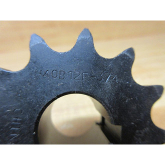 US Tsubaki H40B12F-34 Sprocket H40B12F34 - New No Box