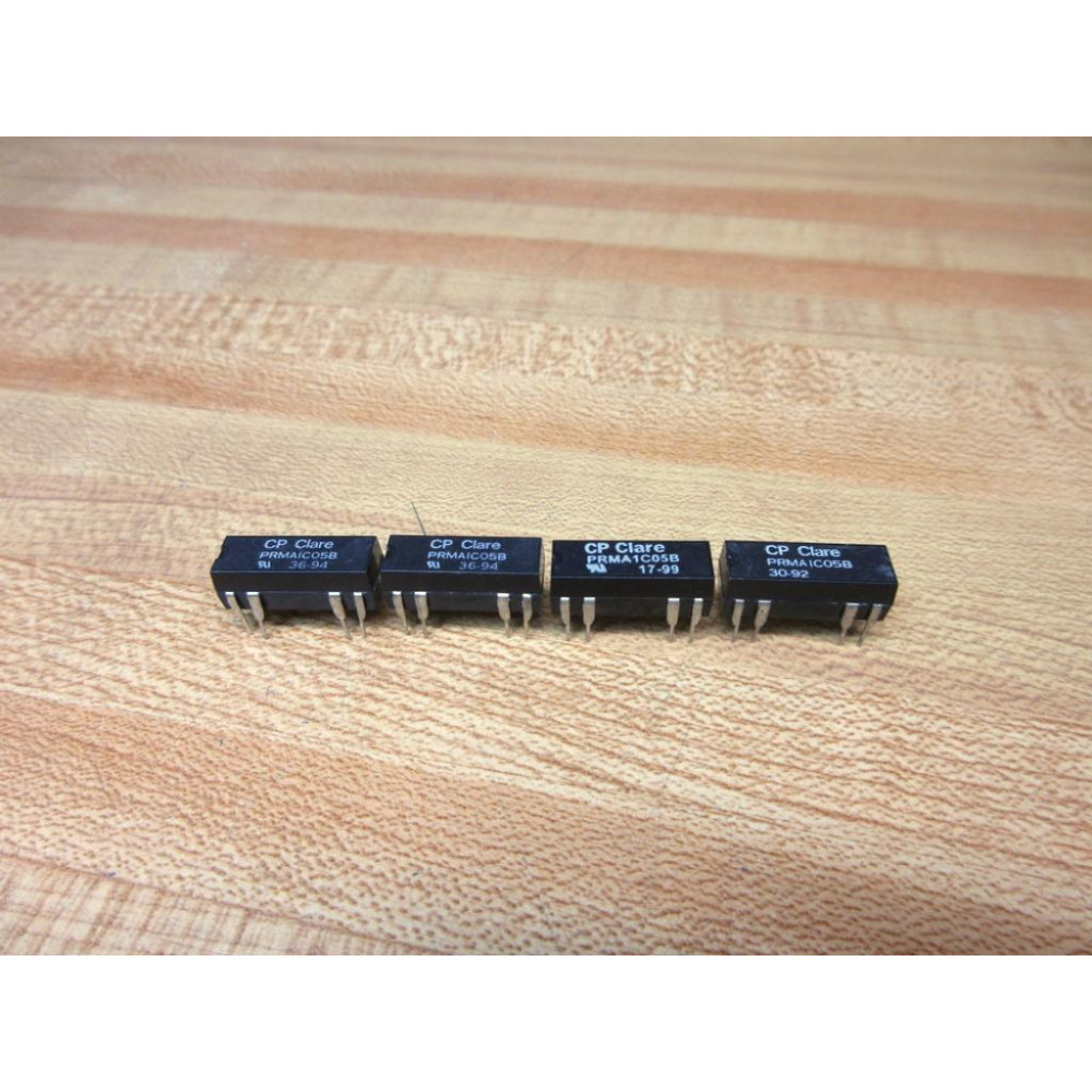 GI Clare PRMA1C05B Reed Relay UPRMA1C05B Black (Pack of 4) - Used