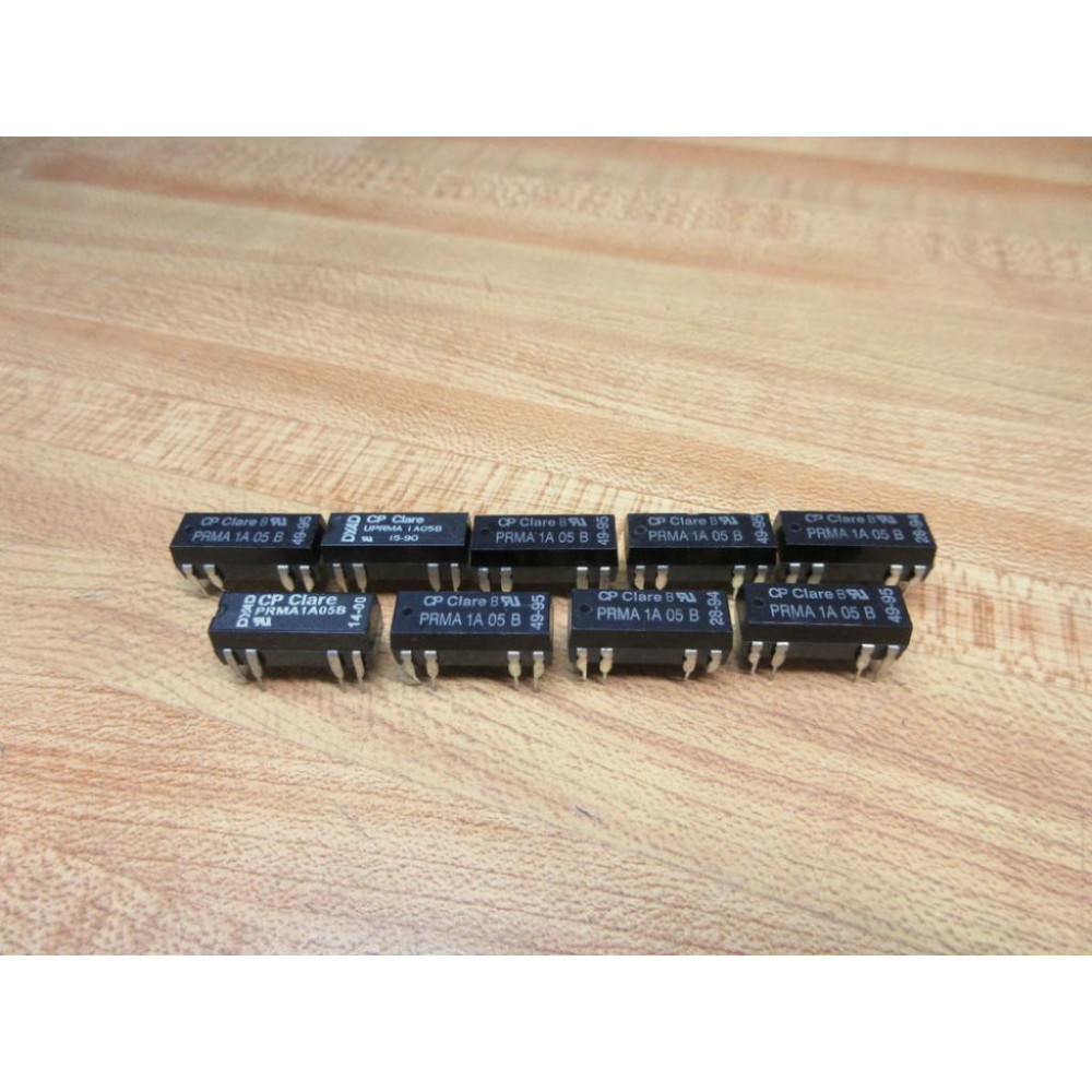 GI Clare PRMA1A05B CP Clare Reed Relay UPRMA1A05B Black (Pack of 9) - Used