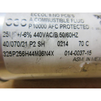 CSC 325P256H44M36N4X Capacitor - Used