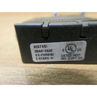 Siemens 6ES7 972-0BA41-0XA0 Simatic DP Bus Connector 6ES79720BA410XA0 - Used